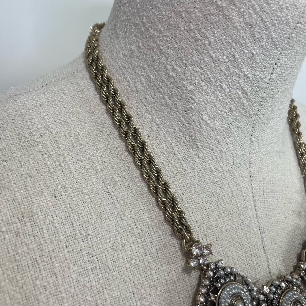 NWT Banana Republic Bib Necklace - Picture 7 of 9